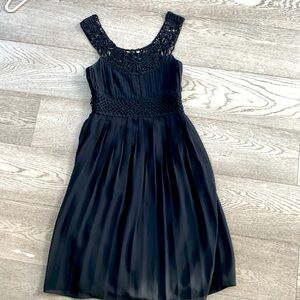 Black cocktail dress